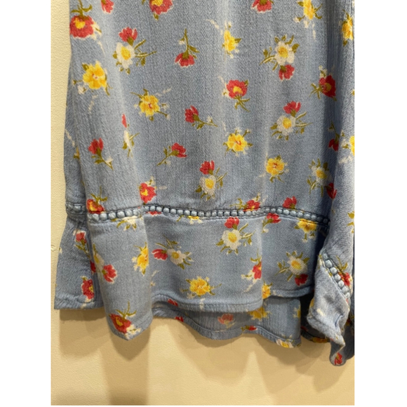 Miss Selfridge Ditsy Floral High Waist Shorts Size 2 Cottagecore Coquette Girly - Picture 2 of 8